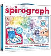 Spirograph Deluxe Set â??Arts and Crafts, Kids Toys, Art Supplies, Craft Supplies, Drawing Kit, Spi...