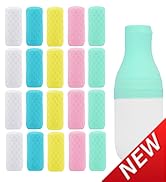 FOROUME 20 Pack Elastic Sleeves for Leak Proofing, Cruise Ship Essentials, Travel Accessories Lug...