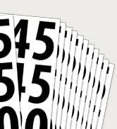 400 PCS Number Stickers, 2