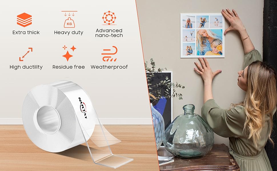 double sided tape heavy duty