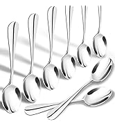 SONGZIMING Demitasse Espresso Spoons, Mini Coffee Spoon, 18/10 Stainless Steel Small Spoons for D...