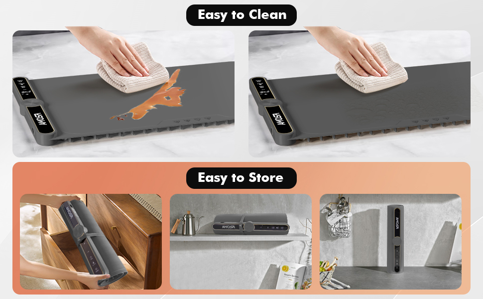 warming tray mat for food
