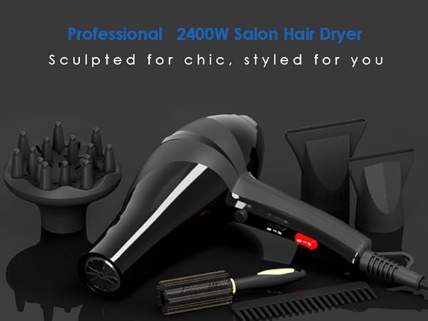 2400W hair dryer
