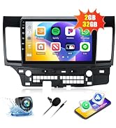 2G+32G Android 13 Car Stereo for Mitsubishi Lancer 2008-2017 with Wireless CarPlay Android Auto 1...