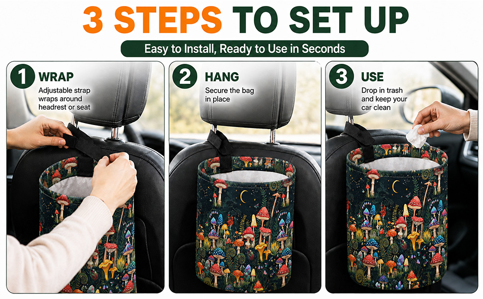 hanging car organizer