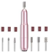 DenniesCare Electric Nail Drill File Professional for Acrylic Gel Dip Powder Nails Portable Nail ...