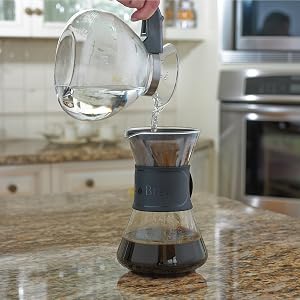 water kettle stovetop whistling coffee pitcher pour over tea for stove top borosilicate glass pot