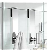PMMASTO Shower Door Hooks, (7.5 Inch) Extended Towel Hooks for Bathroom Frameless Glass Shower Do...