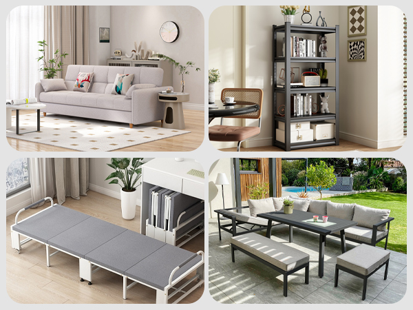 Soleeya Folding Brackets 0-90 Degrees Folding Table Legs Brackets Foldable Self-Lock Hinges