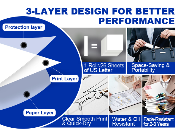 US LETTER THERMAL PAPER