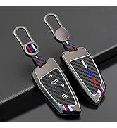 Jaronx Compatible with BMW Key Fob Cover 2'F45/3'G20/5'G30/6'G32/7'G11/8'G14/X1 F48/X3 G01/X4 G02...