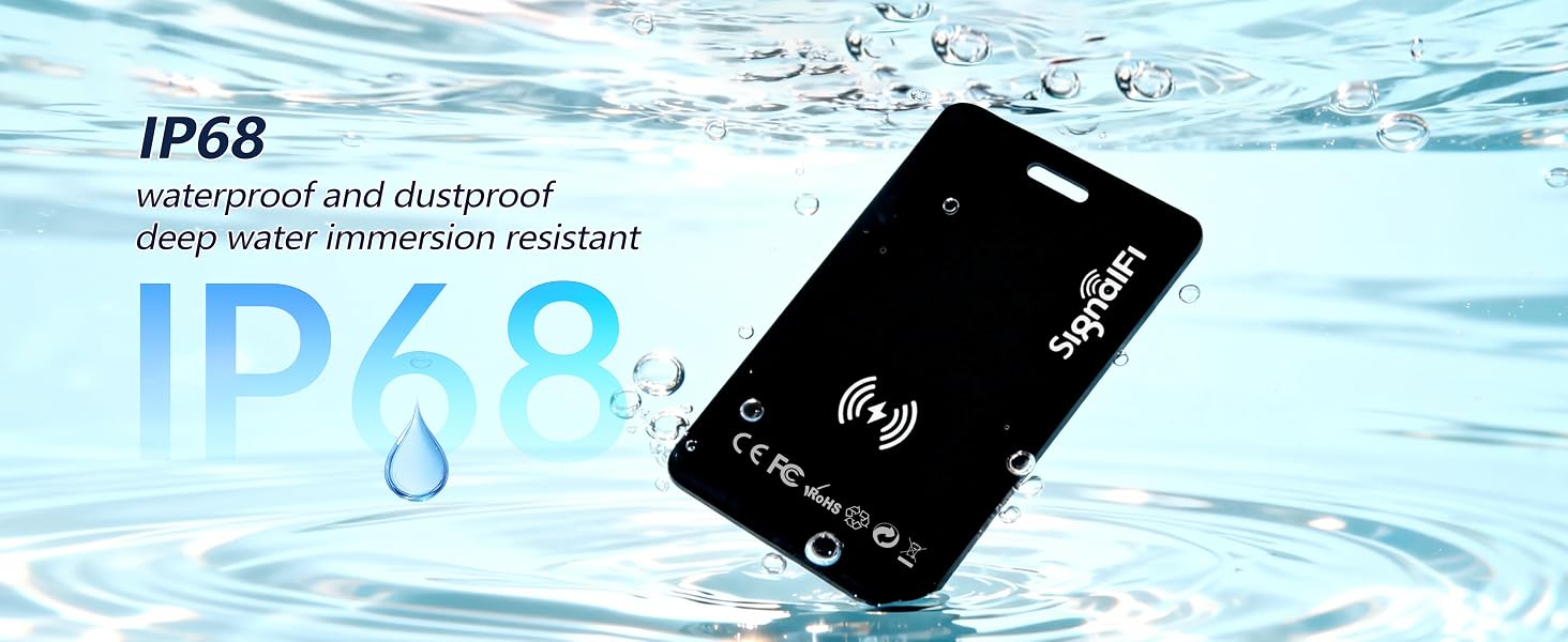 Waterproof and dustproot.
