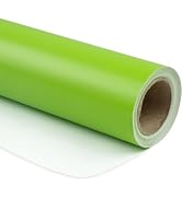 RUSPEPA Lime Green Wrapping Paper Solid Color - Mini Roll - for Christmas, Wedding, Birthday, Sho...