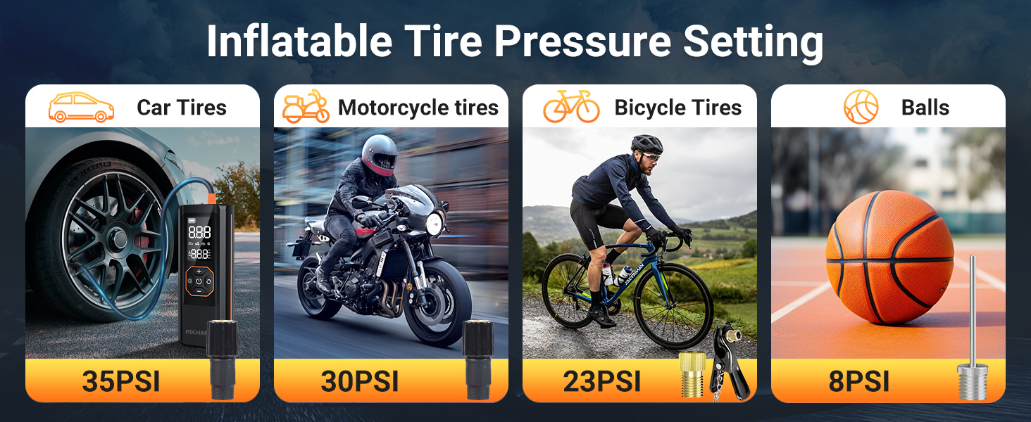 Tire Inflator Portable Air Compressor