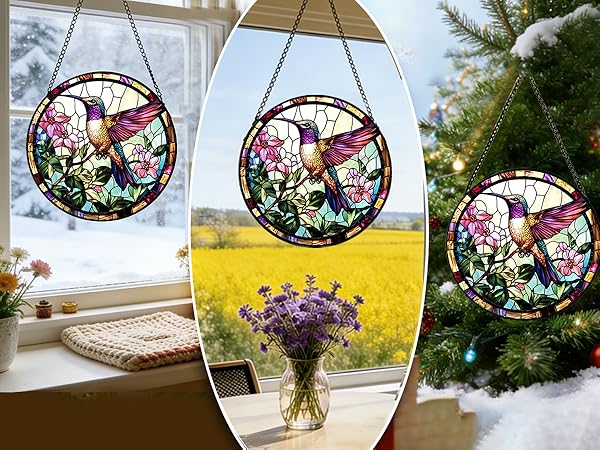 sun catchers indoor window
