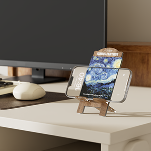 Office desk phone holder