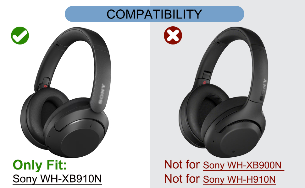 sony wh-xb910n earpads