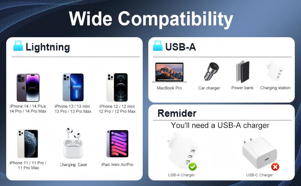 compatible for most lightning devices