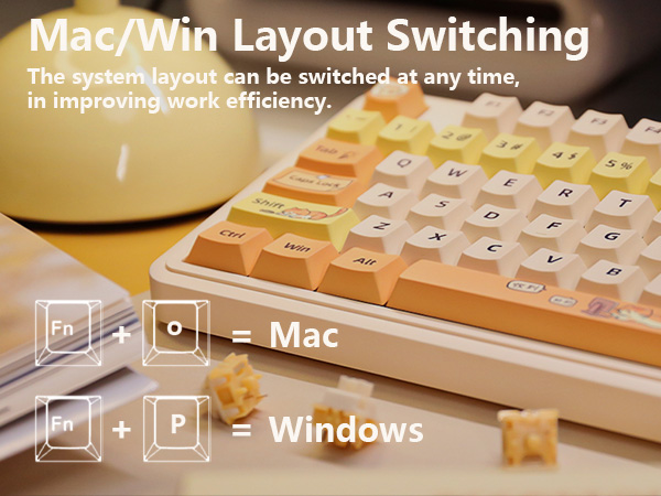 AUSDOM 98PRO Wireless Mechanical Keyboards