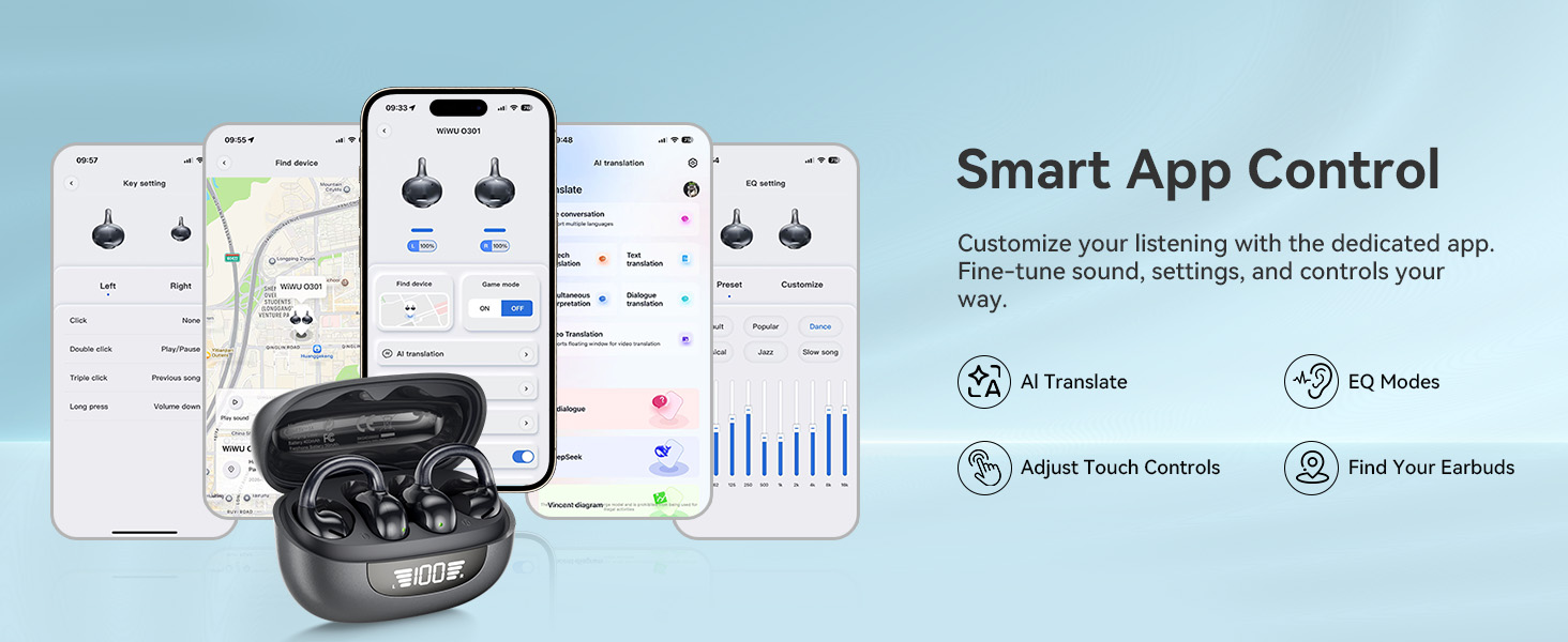 Clip On Earbuds