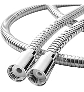 BBLIFE Metal Handheld Shower Head Shower Hose,72 inches 304 Stainless Steel, Flexible Hose Extens...