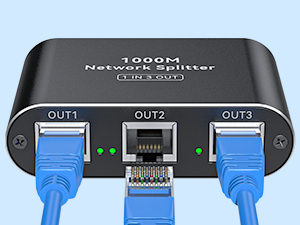 ethernet splitter 1 to 3 ethernet cable splitter ethernet splitter high speed