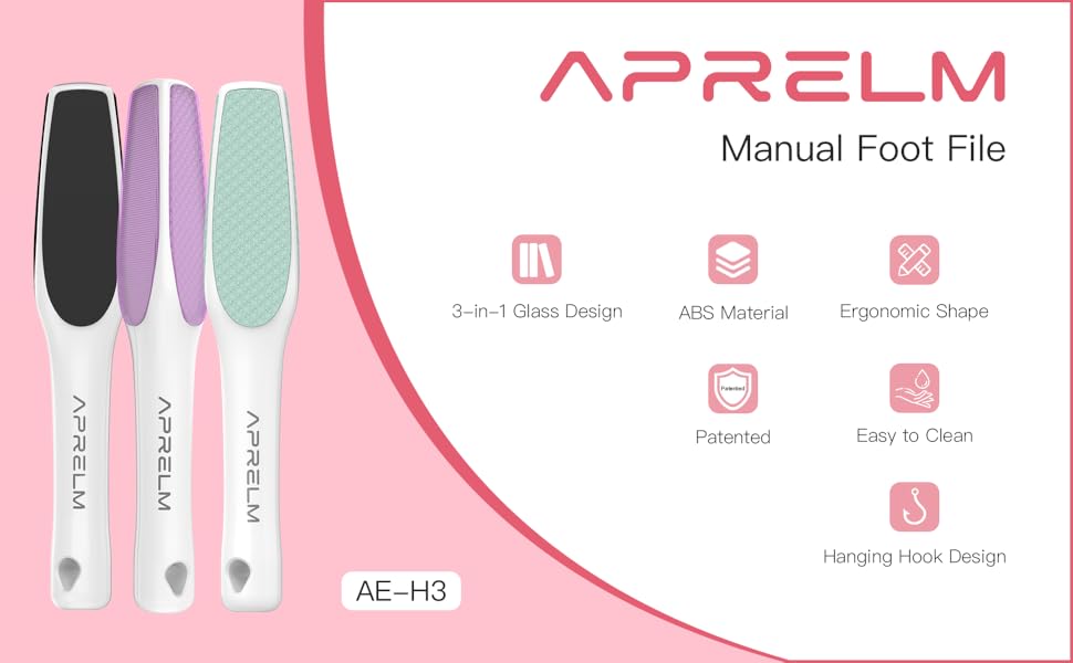 3-Sided Glass Foot Callus Remover