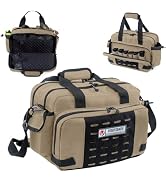 VIGEGARI Pistol Shooting Bag - Tactical Handgun Case, Ammo, Gun Carrying Case