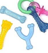 Nylabone Puppy Teething & Soothing Flexible Chew Toys, For Teething Puppies X-Small/Petite - Up t...