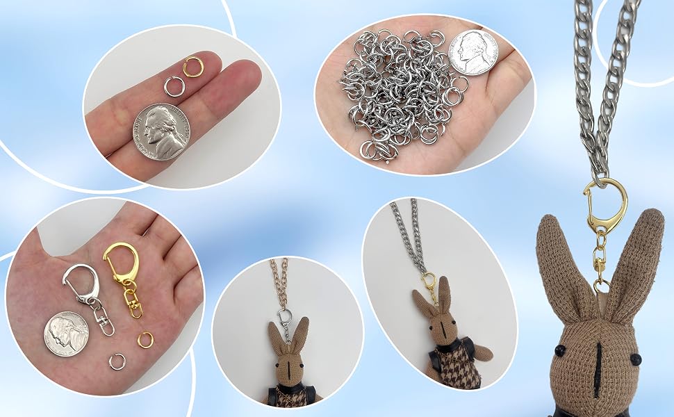 keychain clip key rings key chain hooks