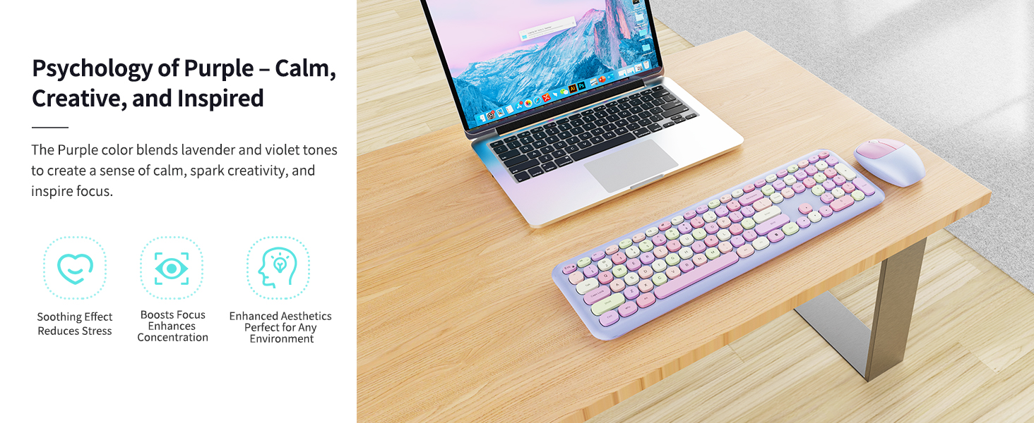 retro keyboard and mouse wireless