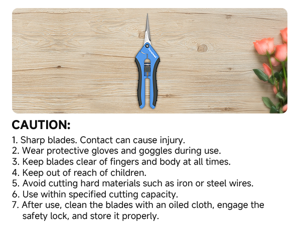 garden flower scissors