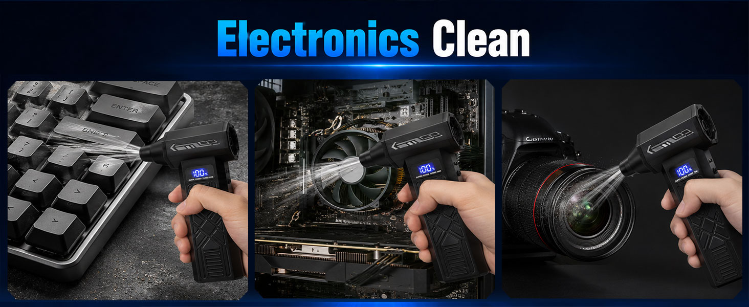Dust Blower for Computer, Keyboard