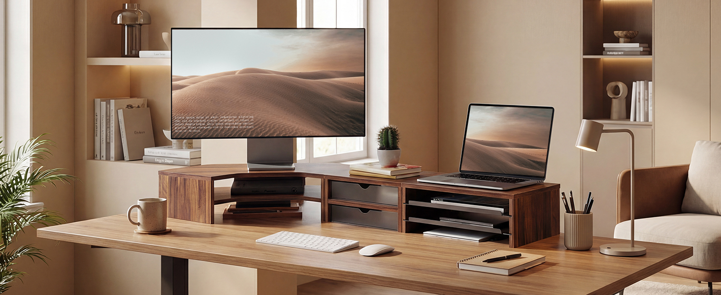 Coner monitor stand