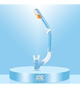 Dry Snorkel for Kids, Ultimate Snorkel Tube for Snorkeling, Freediving & Swimming, Easy-Breath Te...
