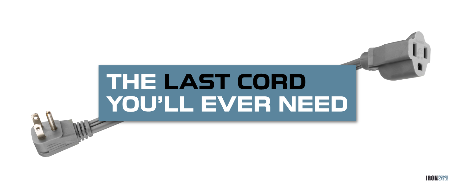 Heavy Duty Appliance Extension Cord Weather Resistant Durable