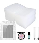 50Pcs Clear Bubble Out Bags, 8”x10” Bubble Pouches Bags for Shipping, Double Wall Bubble Cushioni...