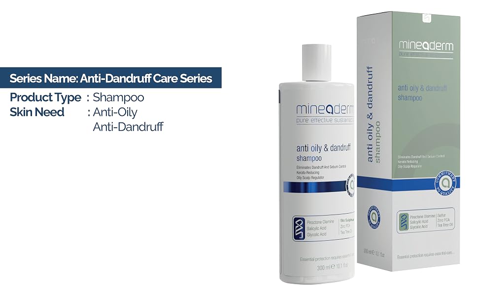 Anti Oily and Dandruff Shampoo – Dandruff and Sebum Control Shampoo
