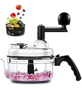 Geedel Hand Food Chopper, Vegetable Quick Chopper Manual Food Processor, Easy To Clean Food Dicer...