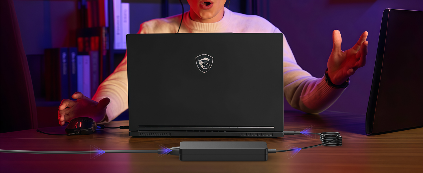 MSI 240W Laptop Charger