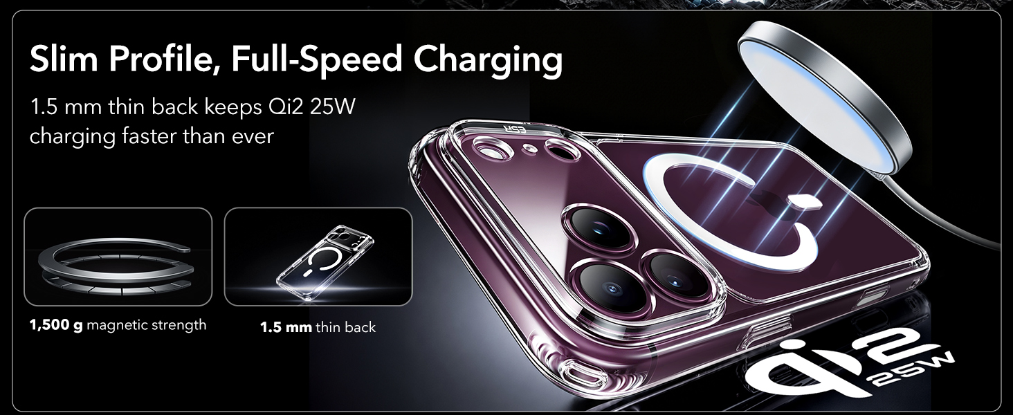 ESR Classic Hybrid for iPhone 18 Pro/17 Pro Case