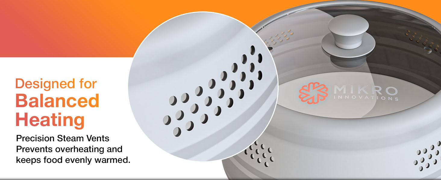 Microwave Silicon and Glass Splatter Cover