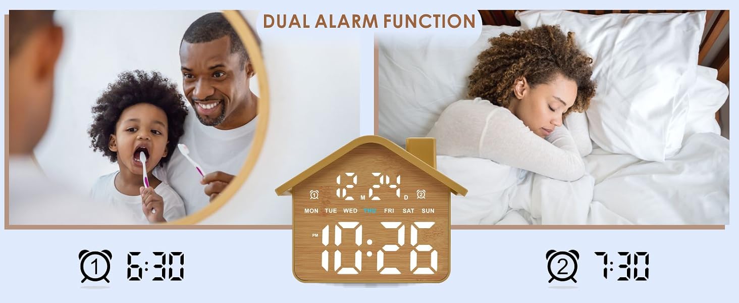 digital alarm clock
