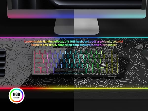 65% keyboard gaming custom keyboard gravastar keyboard creamy keyboard wireless keyboard
