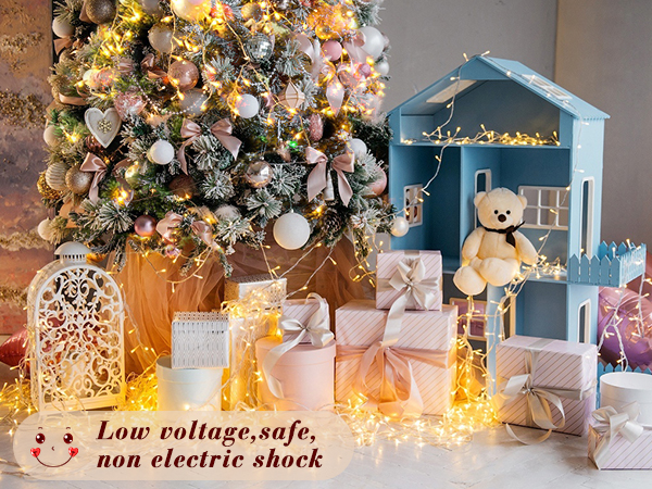christmas lights bedroom