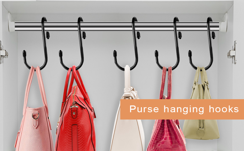 bag hooks for closet