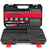 260-Piece Ultimate Precision Screwdriver Bit Set, Premium Security Bit Set Includes Magnetic Secu...