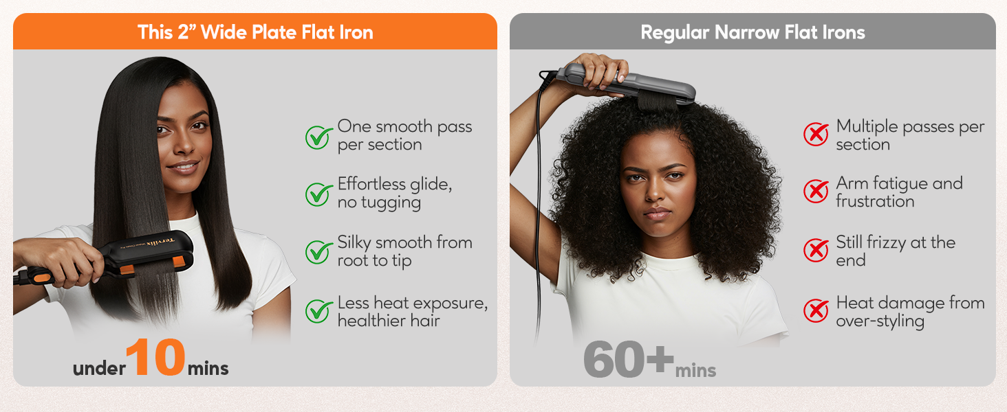 flat iron for 4c hair
