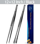 12 inch food tweezers