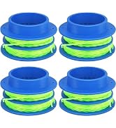 TUOSTPY 4 Pack KLS 124-03 Trimmer Line Replacement 20 ft Spool 0.08-in Spooled Compatible with Ko...